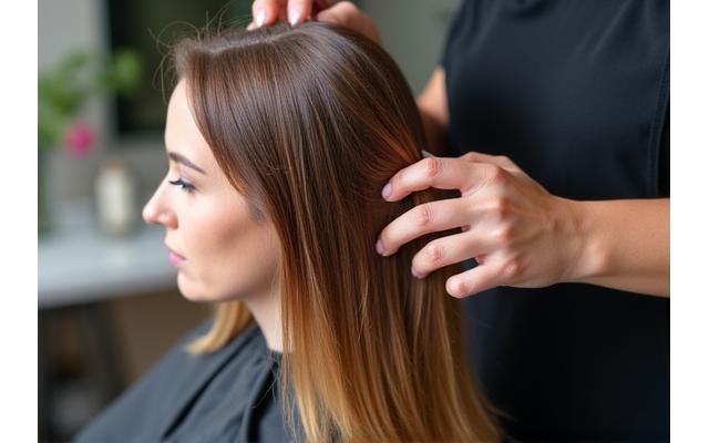 Professionelle Friseurarbeiten